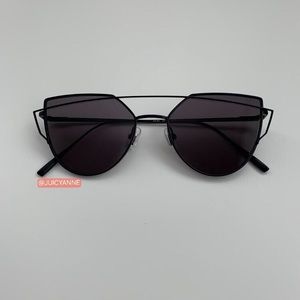 Gentle Monster Love Punch Matte Black Sunglasses